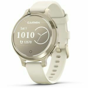 Afbeelding van een Garmin Lily 2 Silicone Smartwatch Goud