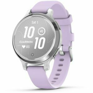 Afbeelding van een Garmin Lily 2 Silicone Smartwatch Zilver