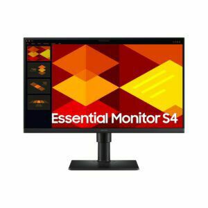 Afbeelding van een Samsung Essential S4 LS24D402GAUXEN Monitor Zwart