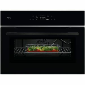 Afbeelding van een AEG TK8NK621B Inbouw oven met magnetron Zwart