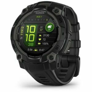 Afbeelding van een Garmin Instinct 3,45mm,AMOLED,Black Bezel with Black Band Smartwatch Zwart