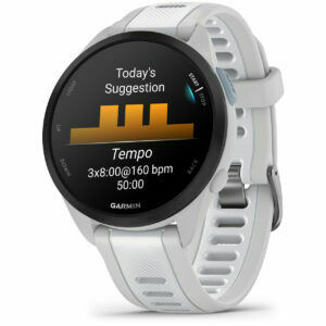 Afbeelding van een Garmin Forerunner 165 Music, GPS, WiFi Smartwatch Grijs