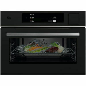 Afbeelding van een AEG TP9SK821T Inbouw combi stoomoven Zwart