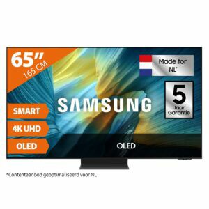 Afbeelding van een Samsung OLED 4K QE65S95F (2025) - 65 inch - OLED TV