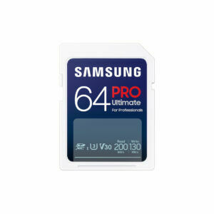 Afbeelding van een Samsung PRO Ultimate SD Card 64GB SD-Kaart Wit