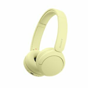 Afbeelding van een Sony WH-CH520 bluetooth Over-ear hoofdtelefoon geel