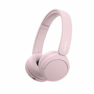 Afbeelding van een Sony WH-CH520 bluetooth Over-ear hoofdtelefoon roze