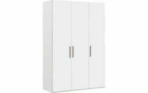 Afbeelding van een Goossens Kledingkast Easy Storage Ddk, Kledingkast 153 cm breed, 220 cm hoog, 3x draaideur