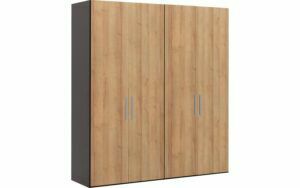 Afbeelding van een Goossens Kledingkast Easy Storage Ddk, Kledingkast 203 cm breed, 220 cm hoog, 4x draaideur