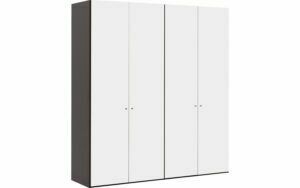 Afbeelding van een Goossens Kledingkast Easy Storage Ddk, Kledingkast 203 cm breed, 220 cm hoog, 4x draaideur