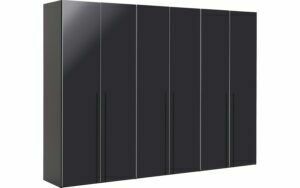 Afbeelding van een Goossens Kledingkast Easy Storage Ddk, Kledingkast 304 cm breed, 220 cm hoog, 6x draaideur