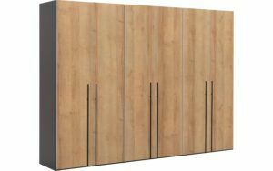 Afbeelding van een Goossens Kledingkast Easy Storage Ddk, Kledingkast 304 cm breed, 220 cm hoog, 6x draaideur