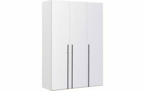 Afbeelding van een Goossens Kledingkast Easy Storage Ddk, Kledingkast 153 cm breed, 220 cm hoog, 3x glas draaideur