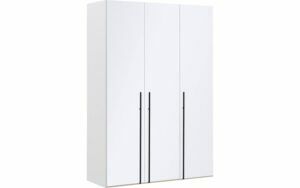 Afbeelding van een Goossens Kledingkast Easy Storage Ddk, Kledingkast 153 cm breed, 220 cm hoog, 3x glas draaideur