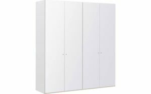 Afbeelding van een Goossens Kledingkast Easy Storage Ddk, Kledingkast 203 cm breed, 220 cm hoog, 4x glas draaideur