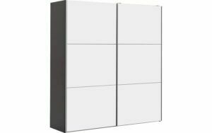 Afbeelding van een Goossens Kledingkast Easy Storage Sdk, 203 cm breed, 220 cm hoog, 2x 3 paneel schuifdeuren