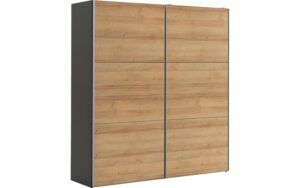 Afbeelding van een Goossens Kledingkast Easy Storage Sdk, 203 cm breed, 220 cm hoog, 2x 3 paneel schuifdeuren