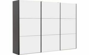 Afbeelding van een Goossens Kledingkast Easy Storage Sdk, 303 cm breed, 220 cm hoog, 3x 3 paneel schuifdeuren