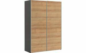 Afbeelding van een Goossens Kledingkast Easy Storage Sdk, 153 cm breed, 220 cm hoog, 2x 3 paneel schuifdeuren