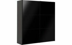 Afbeelding van een Goossens Kledingkast Easy Storage Sdk, 203 cm breed, 220 cm hoog, 2x 3 paneel glas schuifdeuren