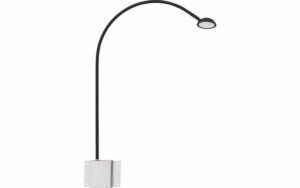 Afbeelding van een Goossens Verlichting Tbv Hoofdbord Light, Model h = black fix schotel (set van 2 stuks) led