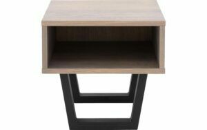 Afbeelding van een Goossens Nachtkastje Slade, Nachtkastje met open vak