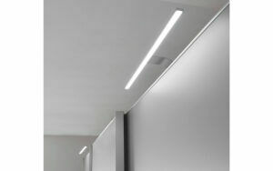 Afbeelding van een Goossens Verlichting Tbv Kast Silverline Led, 2 x armatuur alu