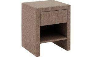 Afbeelding van een Goossens Nachtkastje Nomade Steppe, 1 lade met open vak