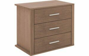 Afbeelding van een Goossens Inzetladenblok Wood Nature, Inzetladenblok met 3 lades