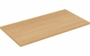 Afbeelding van een Goossens Legplank Wood Nature, Legplank 109,3 cm voor 2 deurskast (225 cm breed), links en rechts