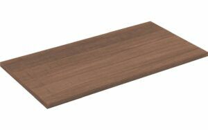Afbeelding van een Goossens Legplank Wood Nature, Legplank 121,8 cm voor 2 deurskast (250 cm breed), links en rechts