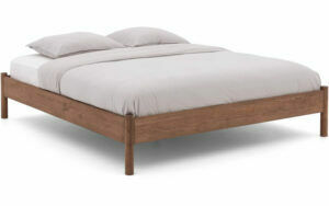 Afbeelding van een Goossens Bedframe Roll, Bedframe 140 x 220 cm zonder hoofdbord