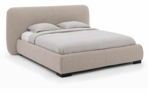 Afbeelding van een Goossens Gestoffeerd Bedframe Sienna, 180 x 200 cm