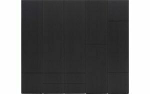 Afbeelding van een Goossens Kast Systeem Malaga Online, Opstelling compleet 5 elementen 250 cm b start met module 3 inclusief ladeblok en extra legplank