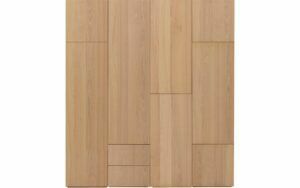 Afbeelding van een Goossens Kast Systeem Malaga Online, Opstelling compleet 4 elementen 200 cm b start met module 2 inclusief ladeblok en extra legplank