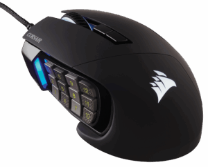 Afbeelding van een Corsair Scimitar Rgb Elite Optische Gaming-muis