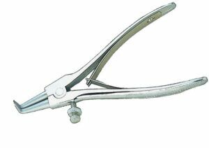 Afbeelding van een Bahco buitenborgringtang gebogen bek | 2466 B10