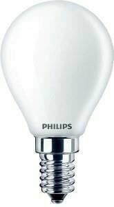 Afbeelding van een Philips LED kogel E14 6,5-60W 2700K filament mat - LED3742