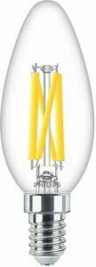 Afbeelding van een Philips LED kaars E14 5,9-60W filament helder dimtone - LED3718