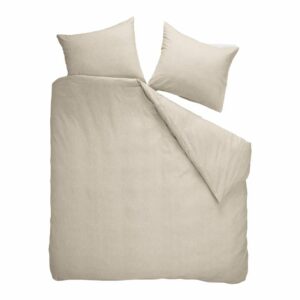 Afbeelding van een Beddinghouse Frost Dekbedovertrek 240 x 200/220 cm - Licht Zand