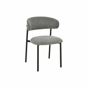 Afbeelding van een Goossens Eetkamerstoel Siem - Textiel zonder armleuning