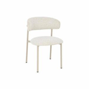 Afbeelding van een Goossens Eetkamerstoel Siem - Textiel zonder armleuning