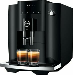 Afbeelding van een JURA E4 Piano Black (EA) Volautomatische Koffiemachine