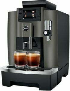 Afbeelding van een JURA W8 Dark Inox (EA) Volautomatische Koffiemachine