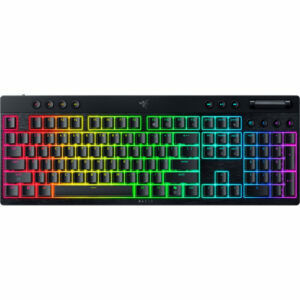 Afbeelding van een Razer BlackWidow V4 HyperSpeed gaming toetsenbord