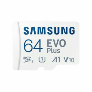 Afbeelding van een Samsung EVO Plus microSD Card 64GB Micro SD-kaart Wit
