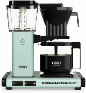 Afbeelding van een Moccamaster KBG Select Pastel Green koffiezetapparaat