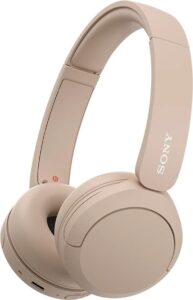 Afbeelding van een Sony WH-CH520 on-ear koptelefoon - Beige
