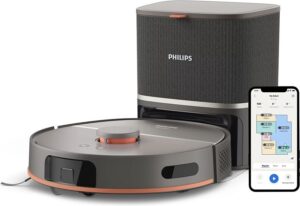Afbeelding van een Philips XU5100/10 Homerun 5000-Serie Zuig- en Dweilrobotstofzuiger