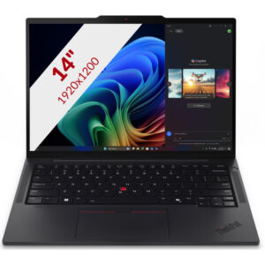 Afbeelding van een Lenovo ThinkPad T14s Gen 6 (21M1000MMH) 14'' Copilotplus laptop